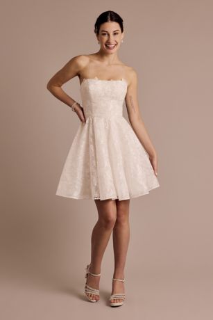 DB Studio Lace A-Line Mini Dress